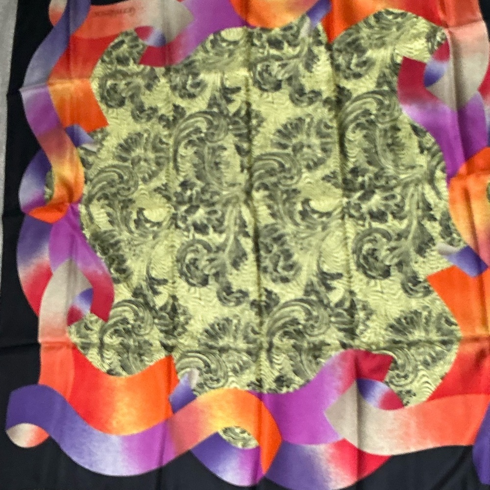 Vintage Gianni Versace Multicolor Scarf - Picture 2 of 3